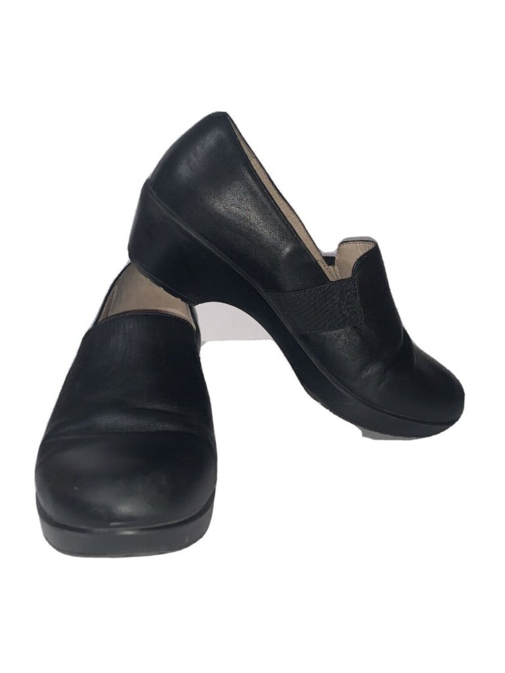 Dansko Jessica Loafers Sz 41 or 10.5-11 Black Leather Uppers